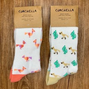 COACHELLA 17’ MUSIC & ART FESTIVAL SOCKS